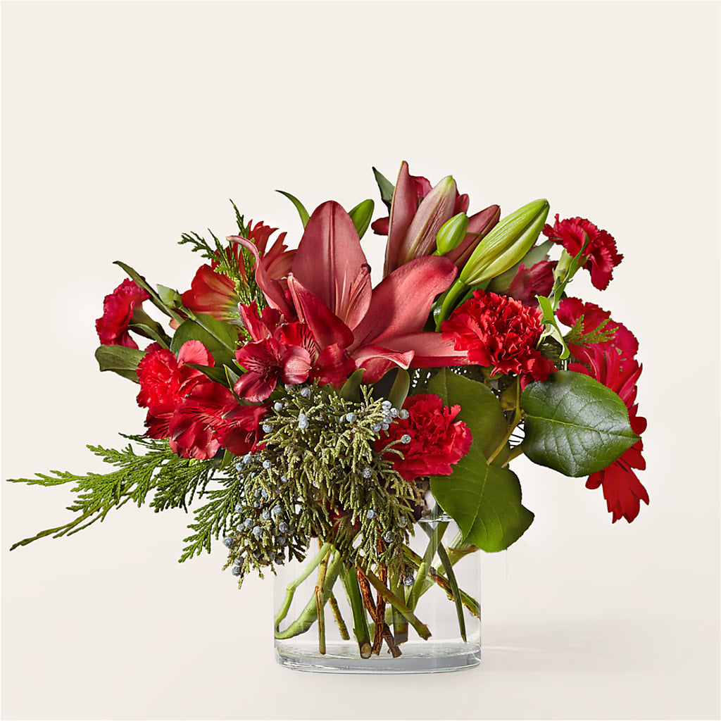 Friendsmas Bouquet – Petals And Blooms Flowers, Fort Leonard Wood MO