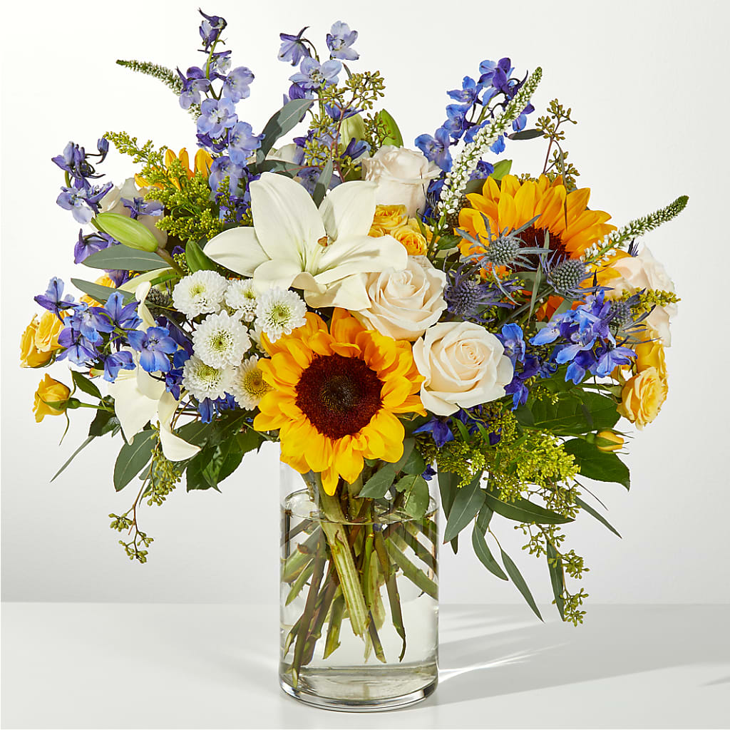 Wonderfully Sunny Bouquet – Petals And Blooms Flowers, Fort Leonard Wood MO