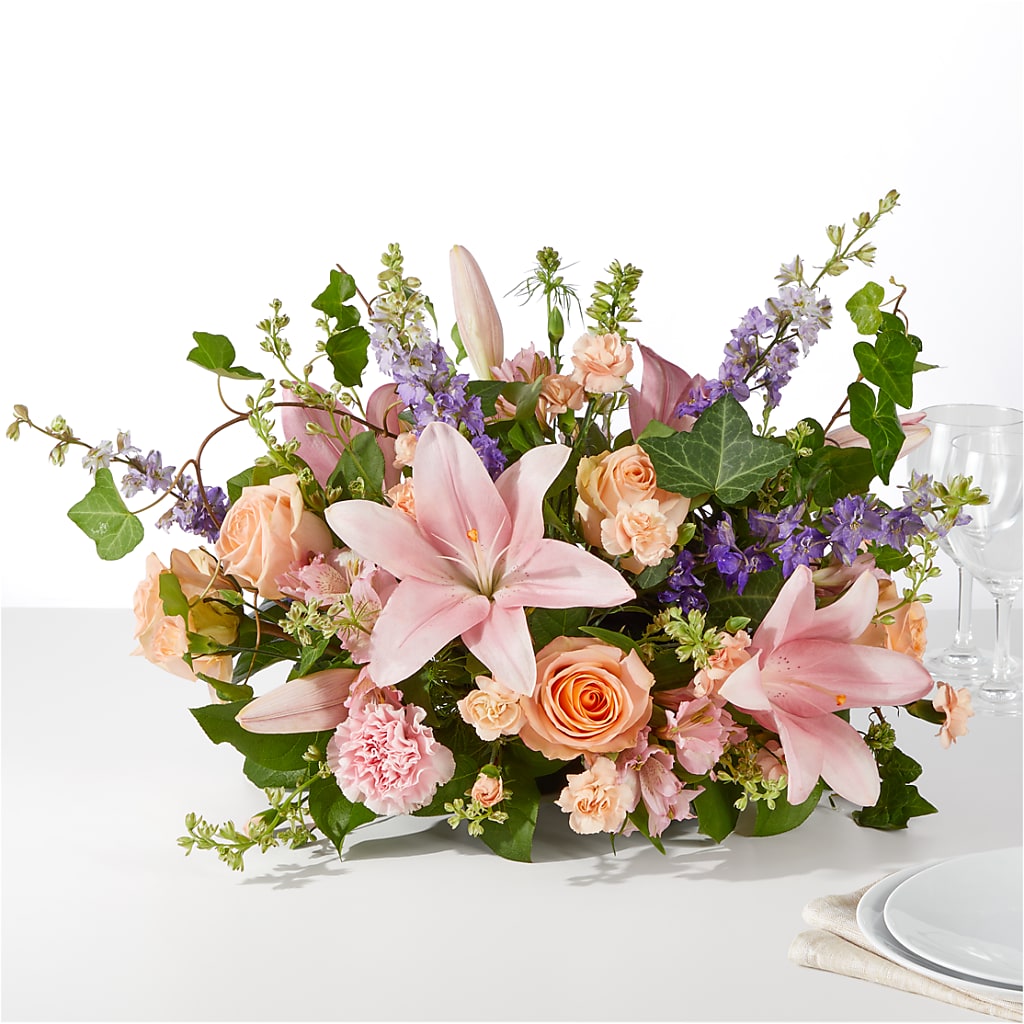Blossom Time Centerpiece – Petals And Blooms Flowers, Fort Leonard Wood MO