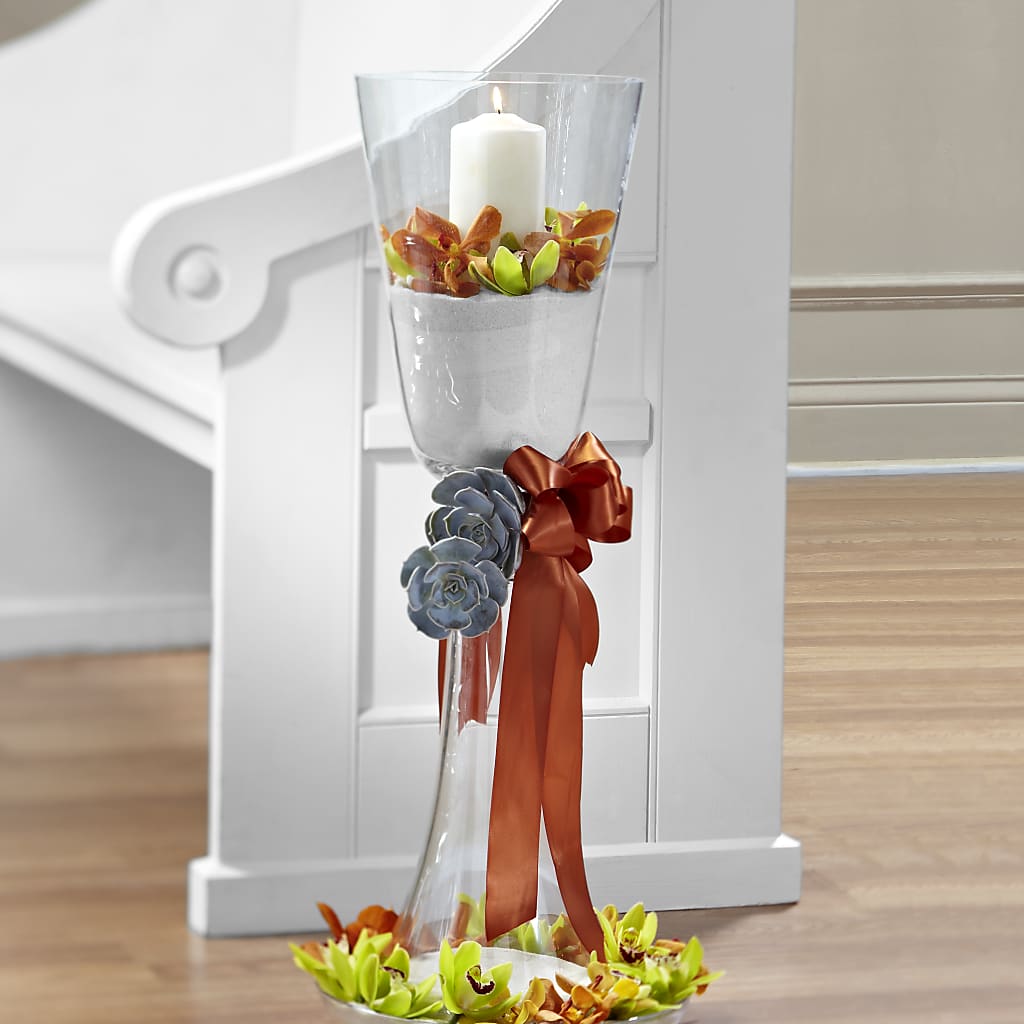 Matrimony Pew Decor – Petals And Blooms Flowers, Fort Leonard Wood MO