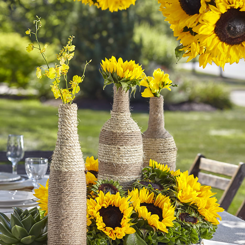 Sublime Garden Centerpiece – Petals And Blooms Flowers, Fort Leonard Wood MO