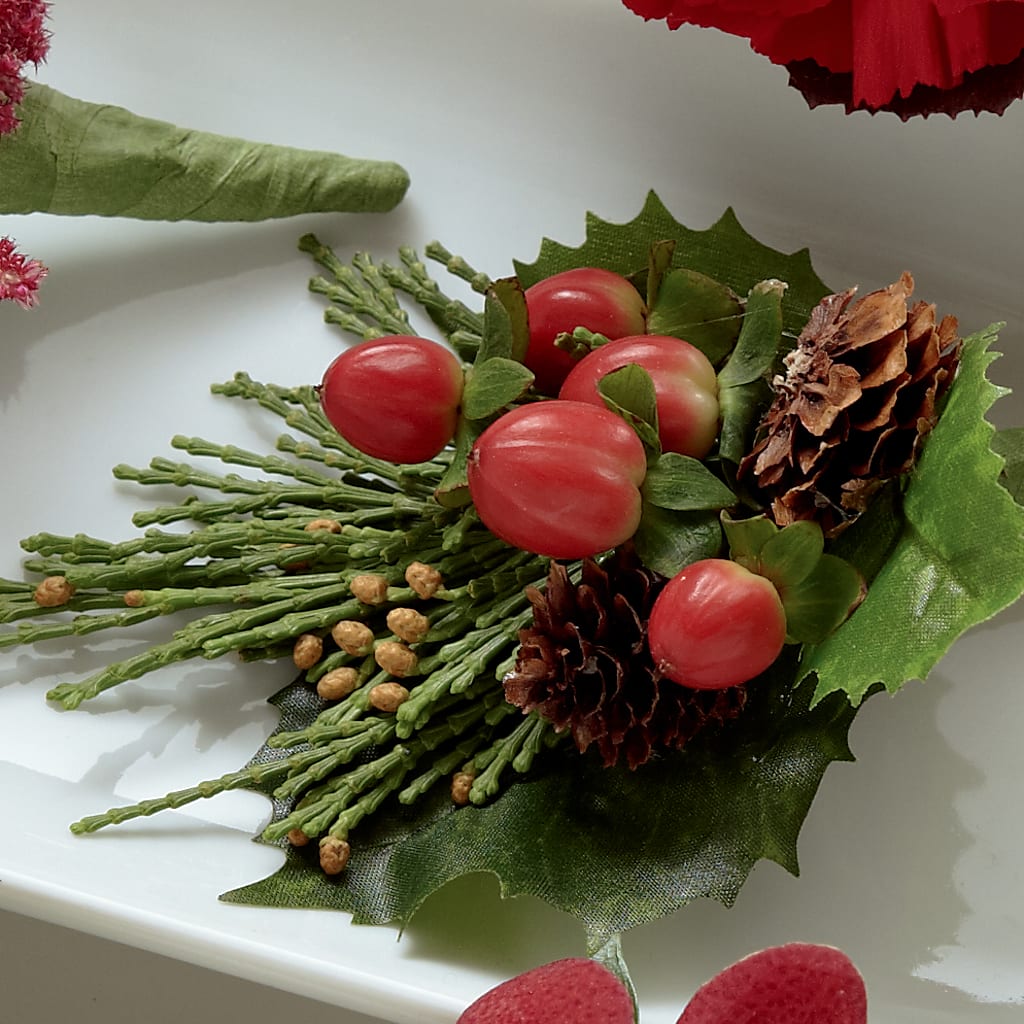 Red Berry Boutonniere – Petals And Blooms Flowers, Fort Leonard Wood MO