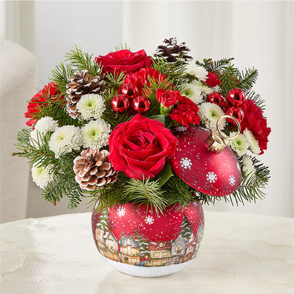 Christmas Carols Ornament –  Petals And Blooms Flowers, Fort Leonard Wood MO