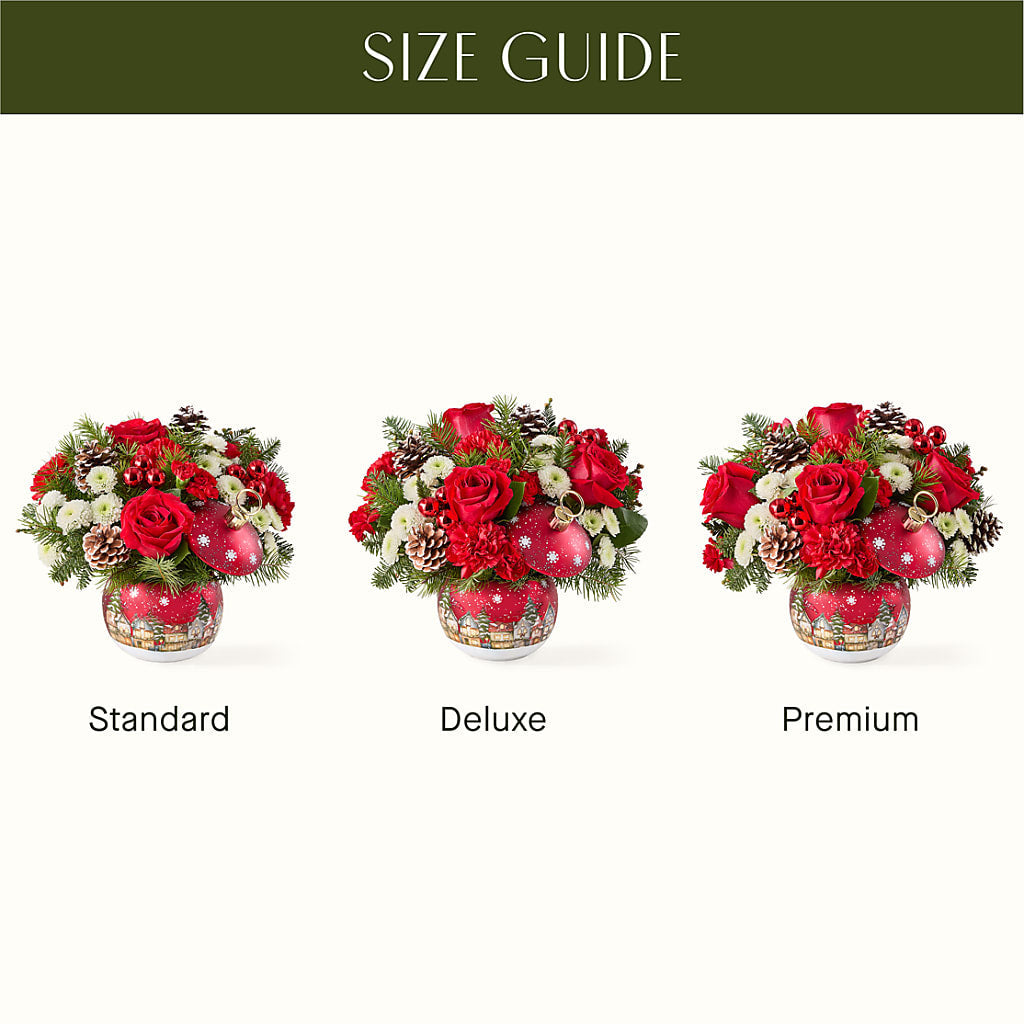 Christmas Carols Ornament –  Petals And Blooms Flowers, Fort Leonard Wood MO