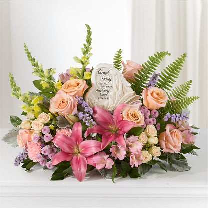 Gentle Light Arrangement –  Petals And Blooms Flowers, Fort Leonard Wood MO