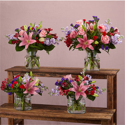 Romantique Bouquet –  Petals And Blooms Flowers, Fort Leonard Wood MO