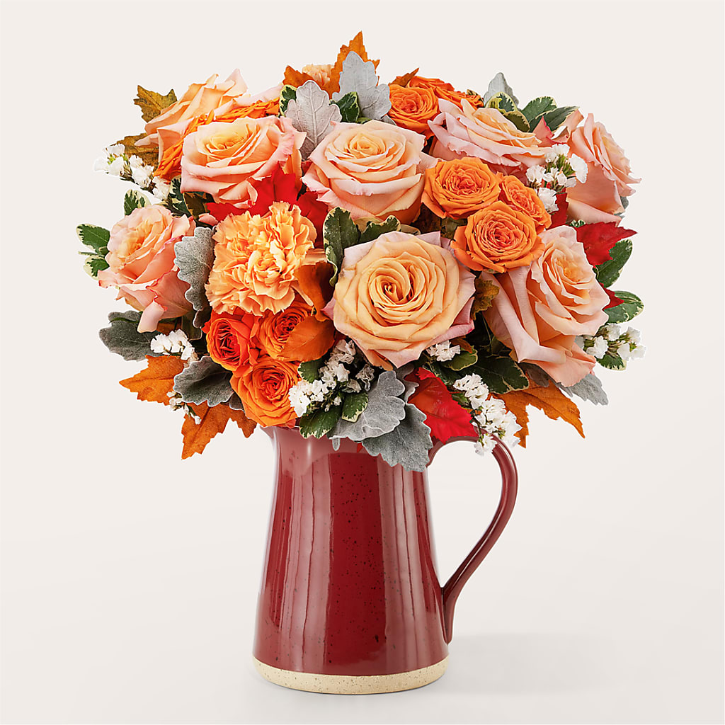 Pumpkin Pie Bouquet –  Petals And Blooms Flowers, Fort Leonard Wood MO