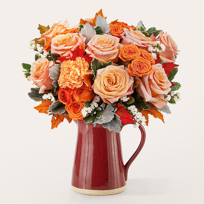 Pumpkin Pie Bouquet –  Petals And Blooms Flowers, Fort Leonard Wood MO