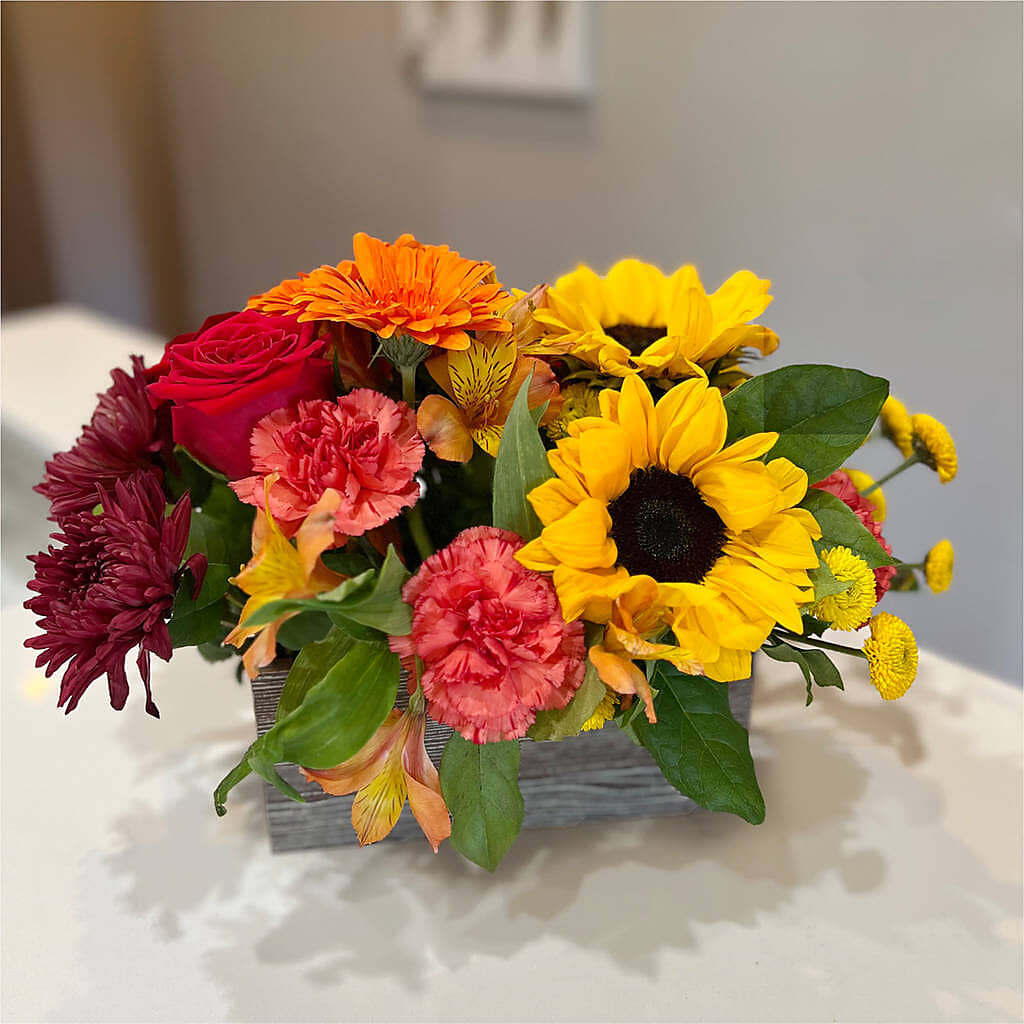 Autumn Orchard Bouquet –  Petals And Blooms Flowers, Fort Leonard Wood MO