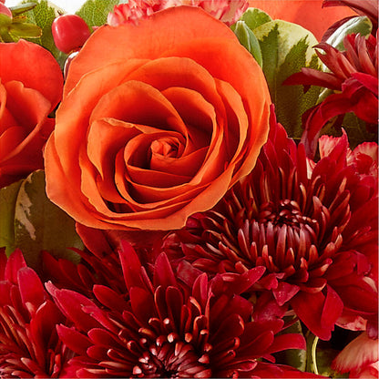 Autumn Air Pumpkin Bouquet –  Petals And Blooms Flowers, Fort Leonard Wood MO