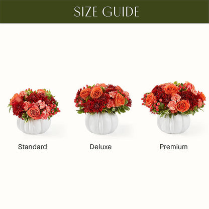 Autumn Air Pumpkin Bouquet –  Petals And Blooms Flowers, Fort Leonard Wood MO