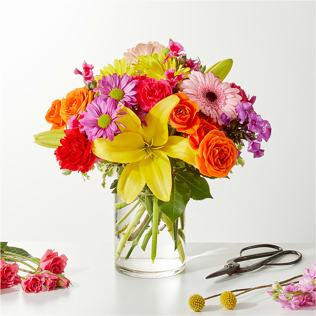 Cue the Confetti - A Florist Original –  Petals And Blooms Flowers, Fort Leonard Wood MO