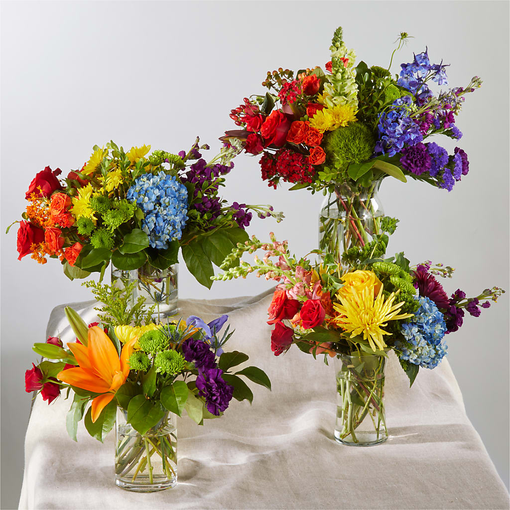 Summer Spectra - A Florist Original –  Petals And Blooms Flowers, Fort Leonard Wood MO