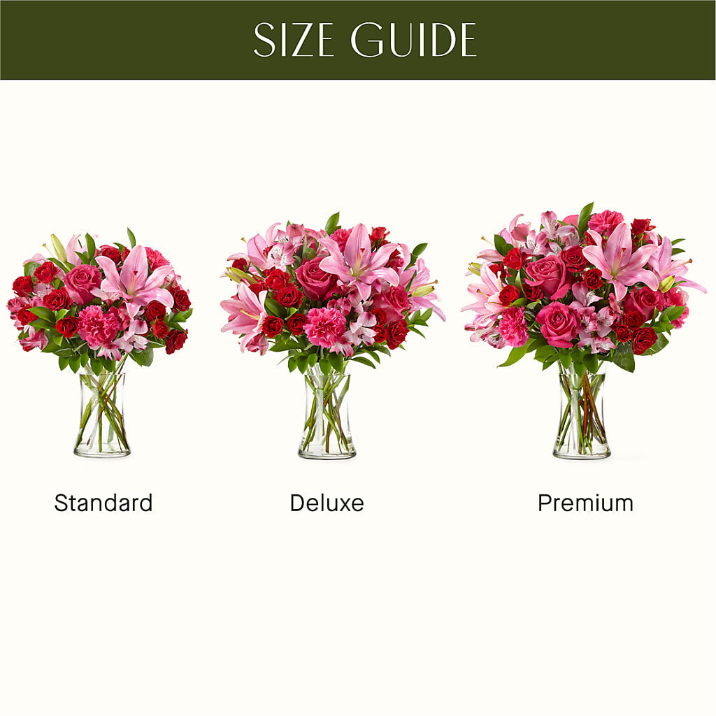 In Love Bouquet –  Petals And Blooms Flowers, Fort Leonard Wood MO