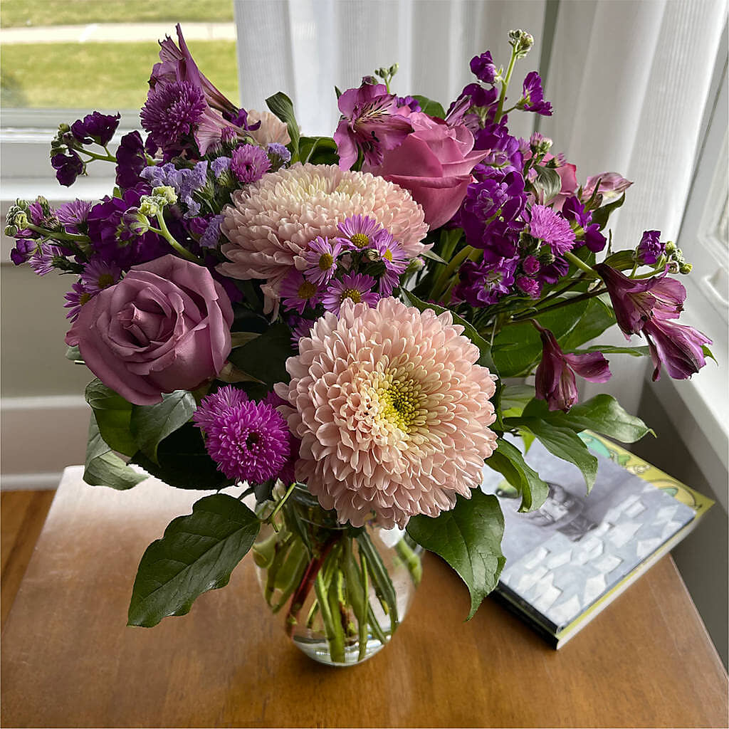 Ultraviolet Bouquet –  Petals And Blooms Flowers, Fort Leonard Wood MO