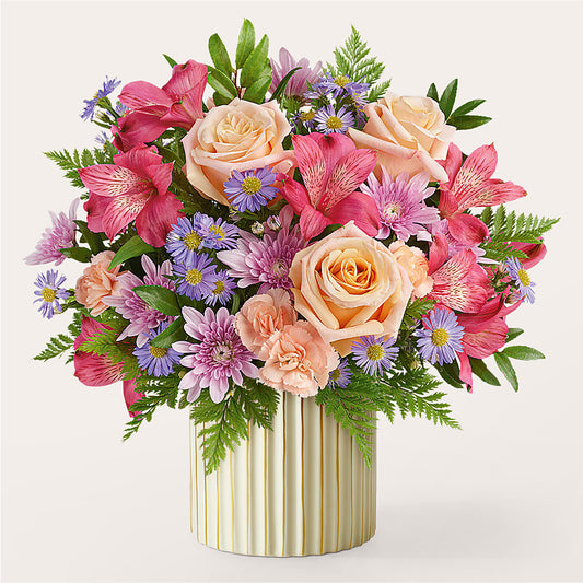 Sunset Serenade Bouquet –  Petals And Blooms Flowers, Fort Leonard Wood MO