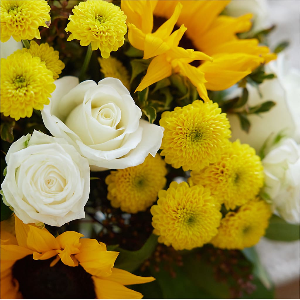 Luminous Morning Bouquet –  Petals And Blooms Flowers, Fort Leonard Wood MO