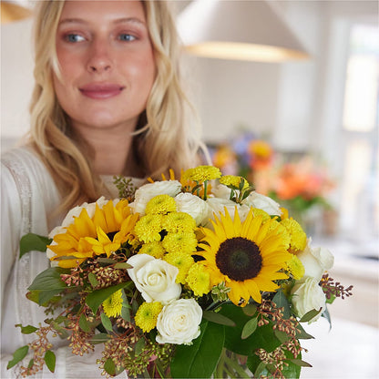 Luminous Morning Bouquet –  Petals And Blooms Flowers, Fort Leonard Wood MO