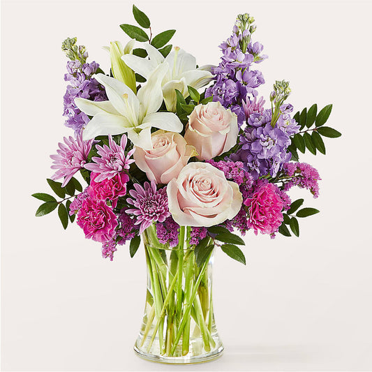 High Tea Bouquet –  Petals And Blooms Flowers, Fort Leonard Wood MO