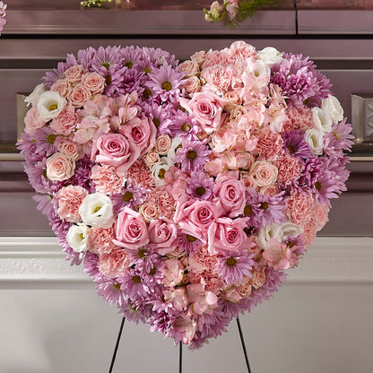 Heaven's Light Heart –  Petals And Blooms Flowers, Fort Leonard Wood MO