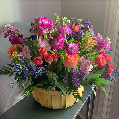 Garden of Life Basket –  Petals And Blooms Flowers, Fort Leonard Wood MO