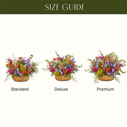 Garden of Life Basket –  Petals And Blooms Flowers, Fort Leonard Wood MO