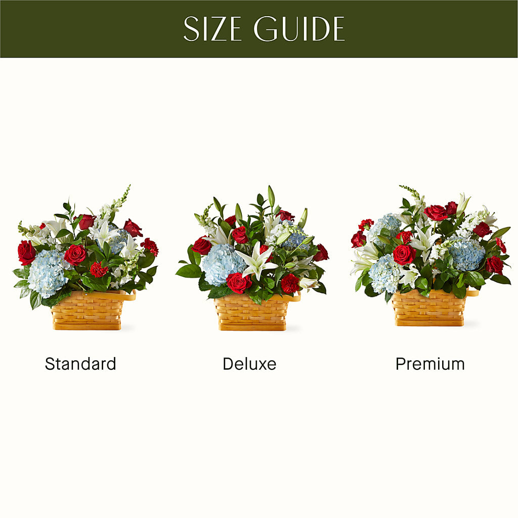 Greater Glory Basket –  Petals And Blooms Flowers, Fort Leonard Wood MO