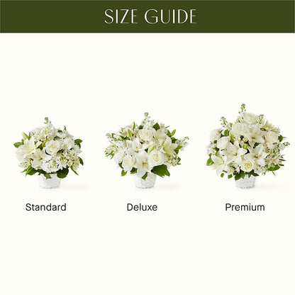 Peaceful Reflections Arrangement –  Petals And Blooms Flowers, Fort Leonard Wood MO