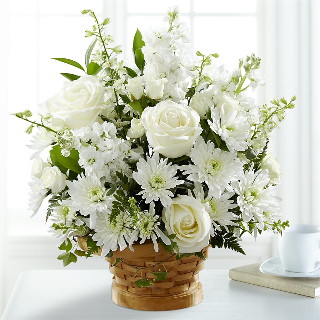 Heartfelt Condolences Arrangement –  Petals And Blooms Flowers, Fort Leonard Wood MO