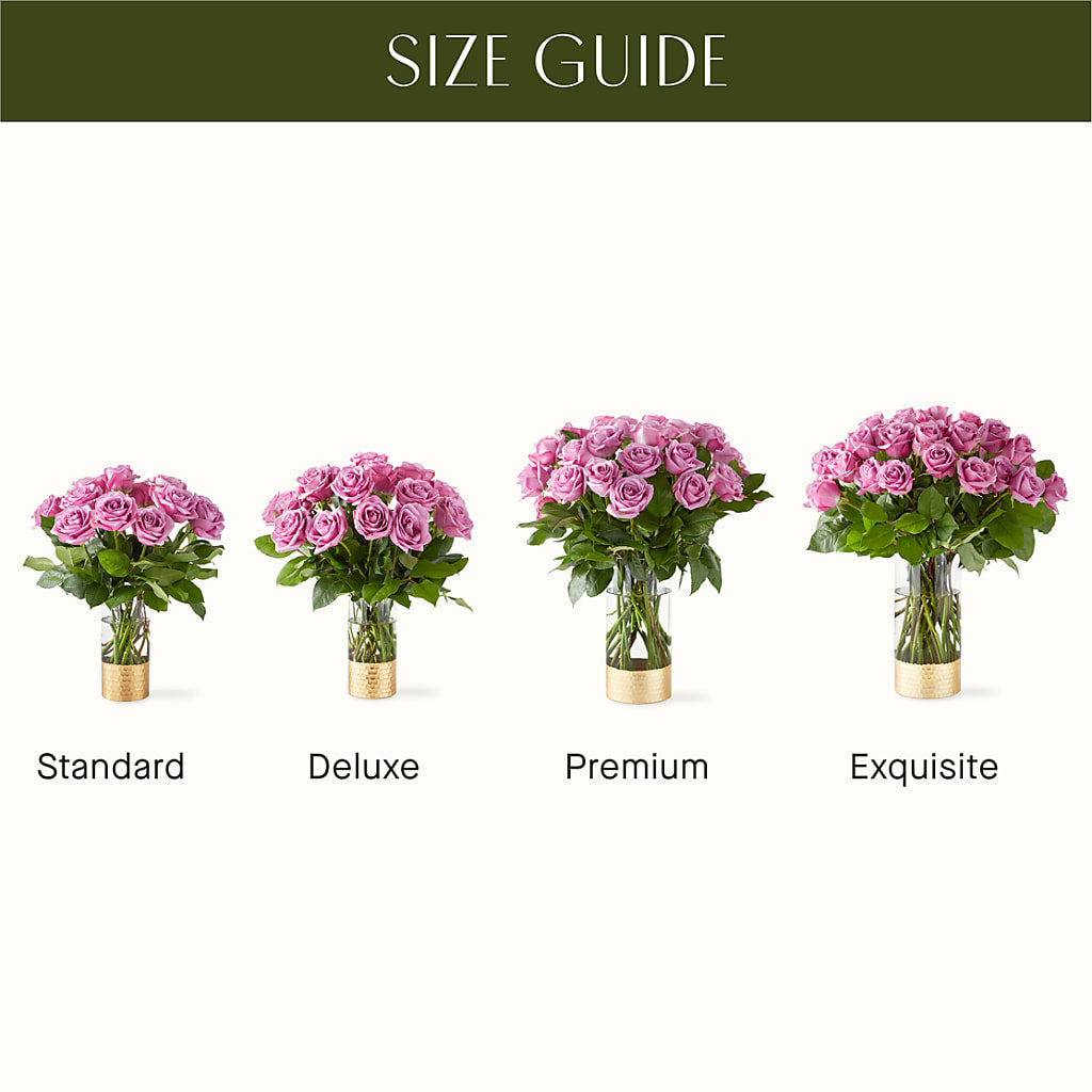 Secret Admirer Lavender Rose Bouquet –  Petals And Blooms Flowers, Fort Leonard Wood MO