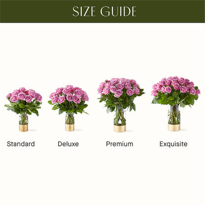 Secret Admirer Lavender Rose Bouquet –  Petals And Blooms Flowers, Fort Leonard Wood MO