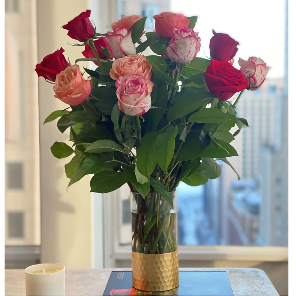 Ever After Rose Bouquet –  Petals And Blooms Flowers, Fort Leonard Wood MO
