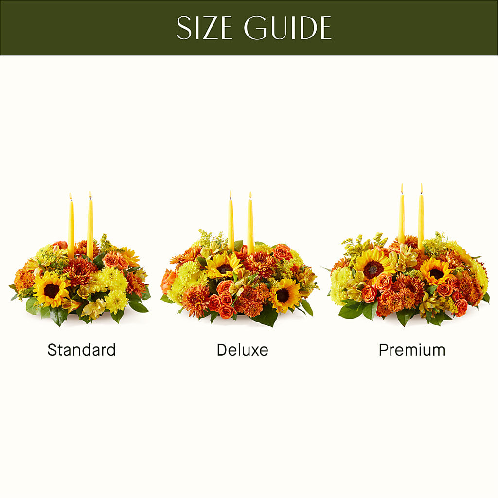Autumn Harmony Centerpiece –  Petals And Blooms Flowers, Fort Leonard Wood MO