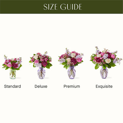 Amethyst Dreams Bouquet –  Petals And Blooms Flowers, Fort Leonard Wood MO