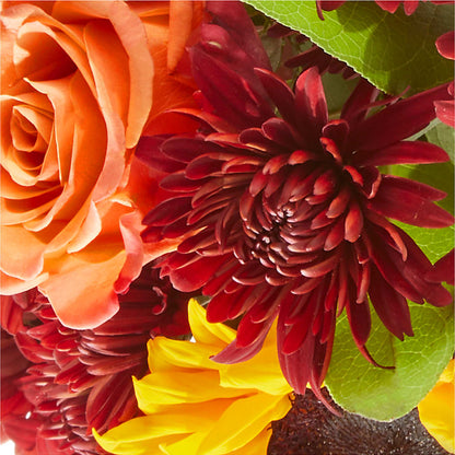 September Sunset Bouquet –  Petals And Blooms Flowers, Fort Leonard Wood MO