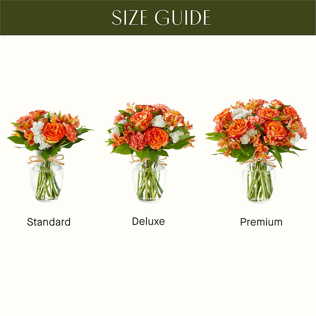 Apricot Glow Bouquet –  Petals And Blooms Flowers, Fort Leonard Wood MO