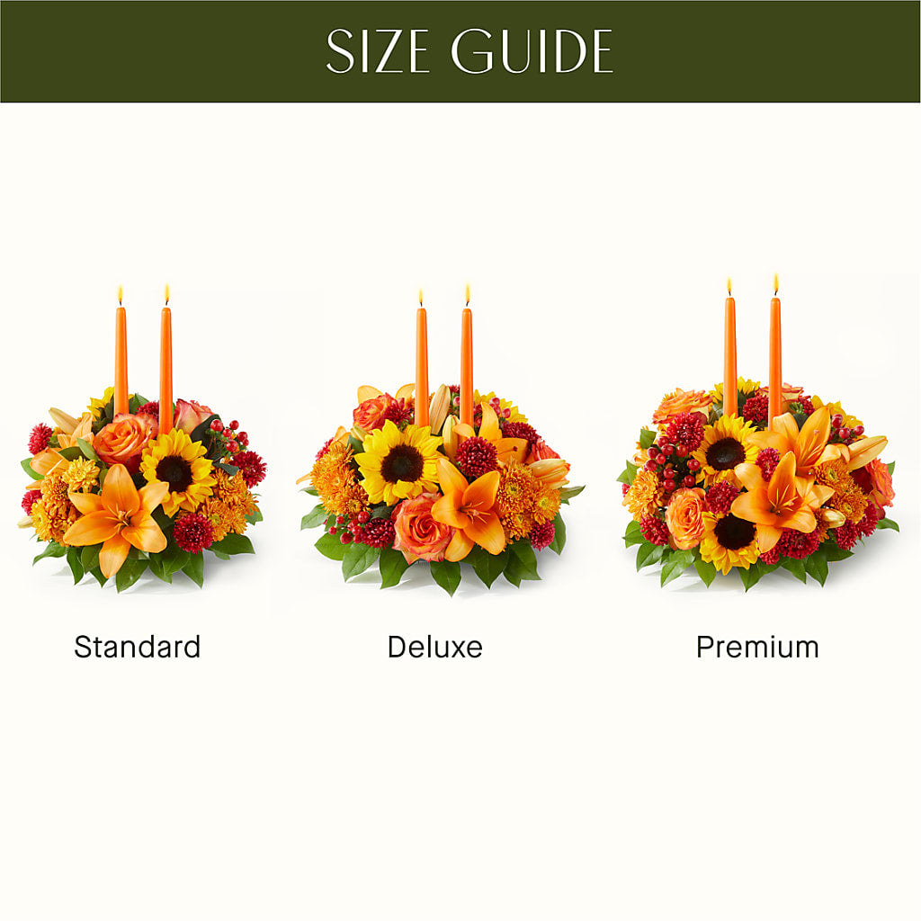 Grateful Centerpiece –  Petals And Blooms Flowers, Fort Leonard Wood MO