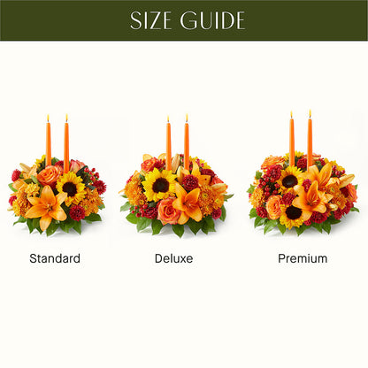 Grateful Centerpiece –  Petals And Blooms Flowers, Fort Leonard Wood MO