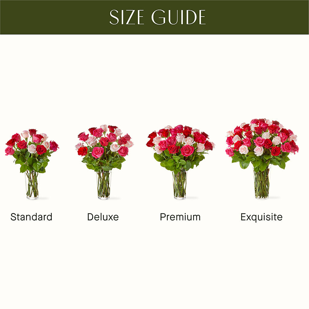 Charming Rose Bouquet –  Petals And Blooms Flowers, Fort Leonard Wood MO