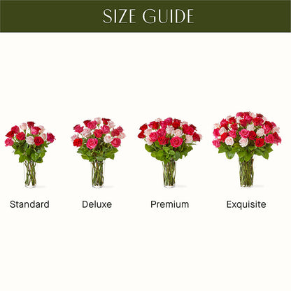 Charming Rose Bouquet –  Petals And Blooms Flowers, Fort Leonard Wood MO