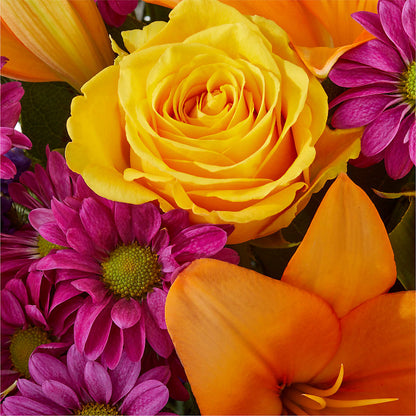 Colorful Visions Bouquet –  Petals And Blooms Flowers, Fort Leonard Wood MO