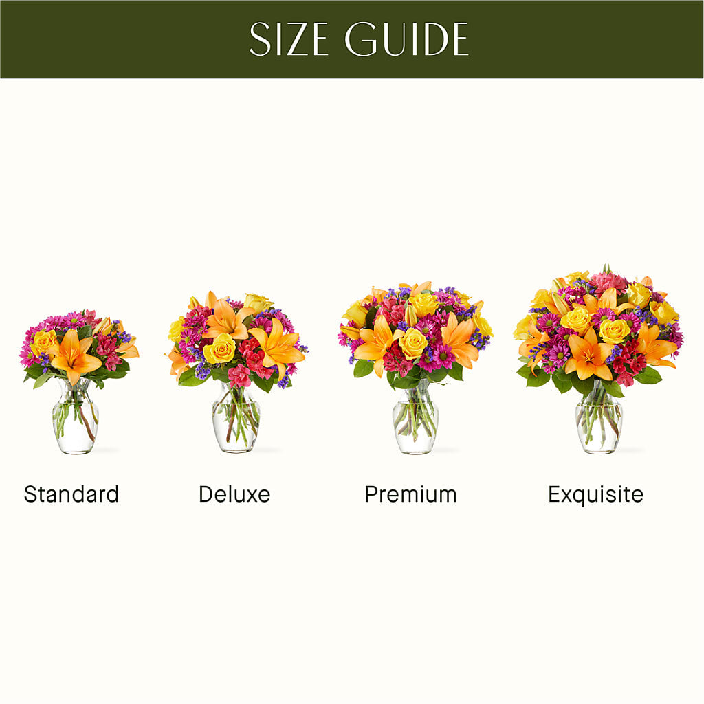 Colorful Visions Bouquet –  Petals And Blooms Flowers, Fort Leonard Wood MO