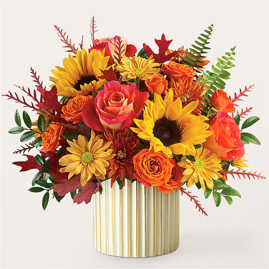 Fall Campfire Bouquet –  Petals And Blooms Flowers, Fort Leonard Wood MO