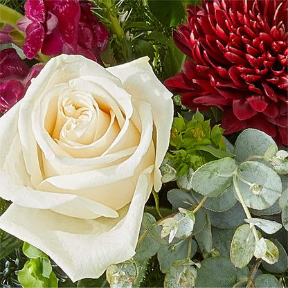 Cranberry Fizz Bouquet –  Petals And Blooms Flowers, Fort Leonard Wood MO