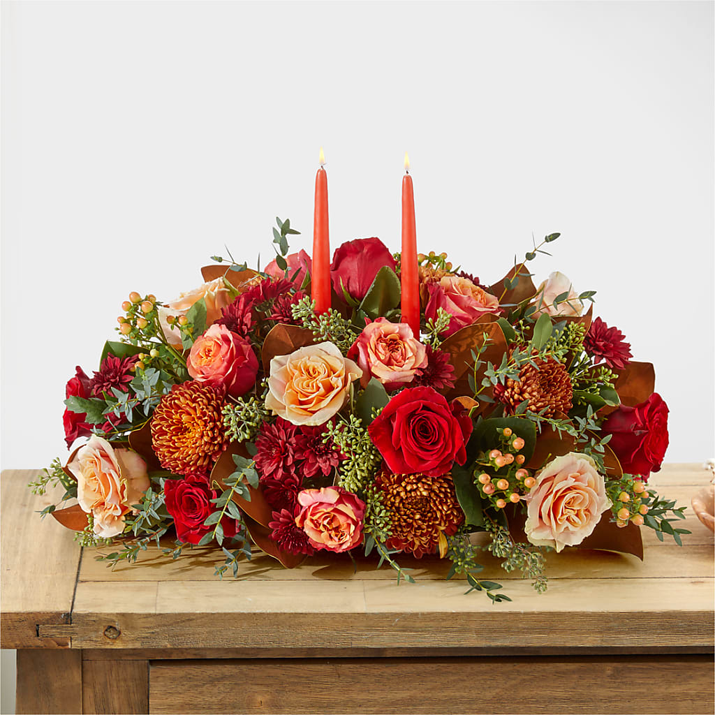 Gather Near Centerpiece –  Petals And Blooms Flowers, Fort Leonard Wood MO