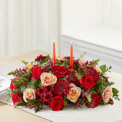 Most Thankful Centerpiece –  Petals And Blooms Flowers, Fort Leonard Wood MO