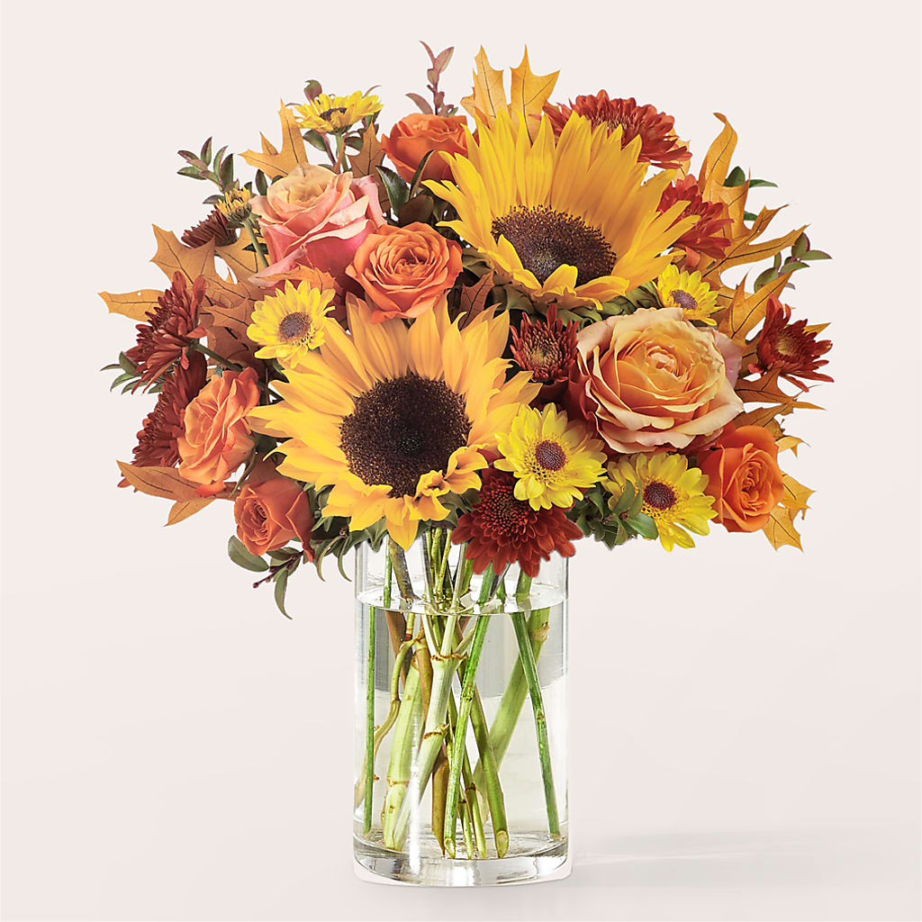 Fluttering Foliage Bouquet –  Petals And Blooms Flowers, Fort Leonard Wood MO