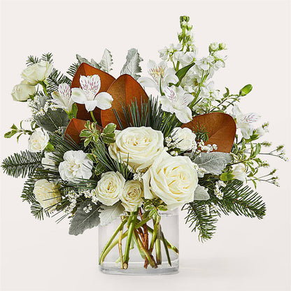 Fresh Snowfall Bouquet –  Petals And Blooms Flowers, Fort Leonard Wood MO