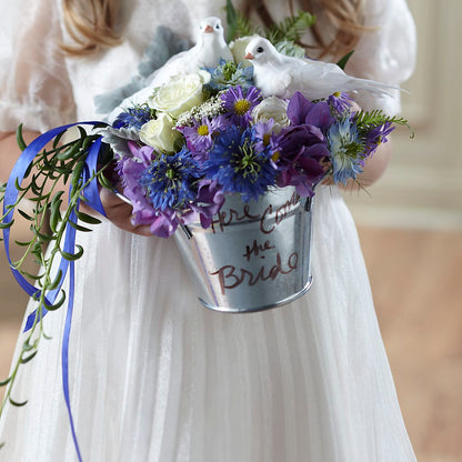 Enchantment Flower Girl Arrangement –  Petals And Blooms Flowers, Fort Leonard Wood MO