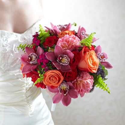 Brilliant Blossoms Bouquet –  Petals And Blooms Flowers, Fort Leonard Wood MO